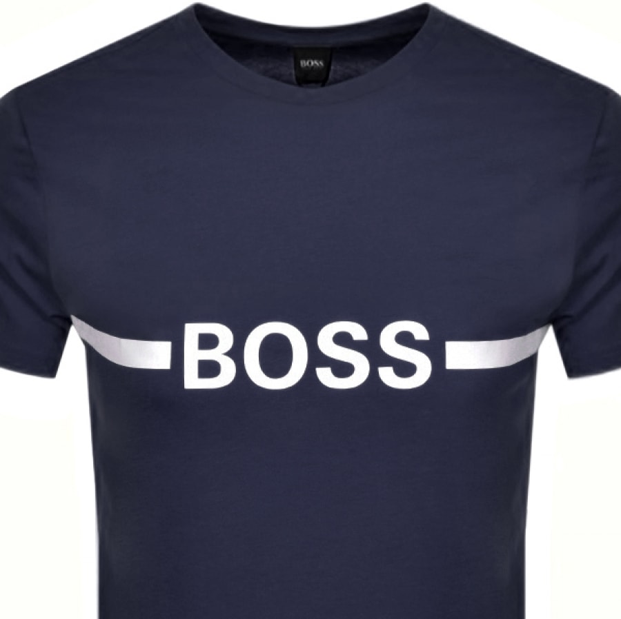 Alternative Image for ProductBOSS UV Protection T Shirt Navy2